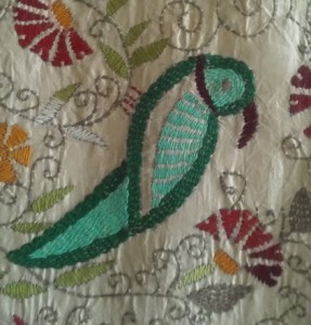 Parrot shawl 2
