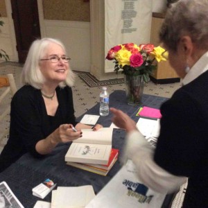 Betsy signing Oak Park Sept 13 2014